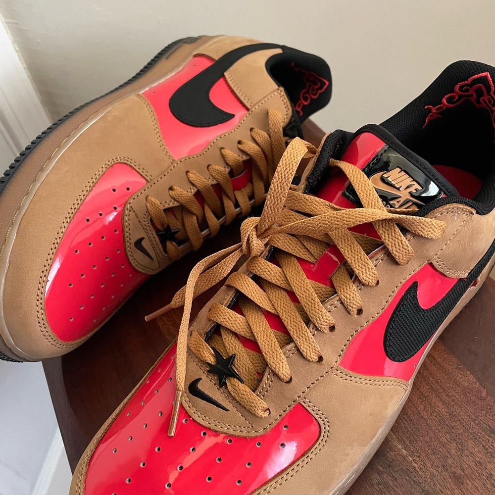 Nike Air Force 1 Low World Tour Shanghai Size 13 Not Box - Picture 6 of 11